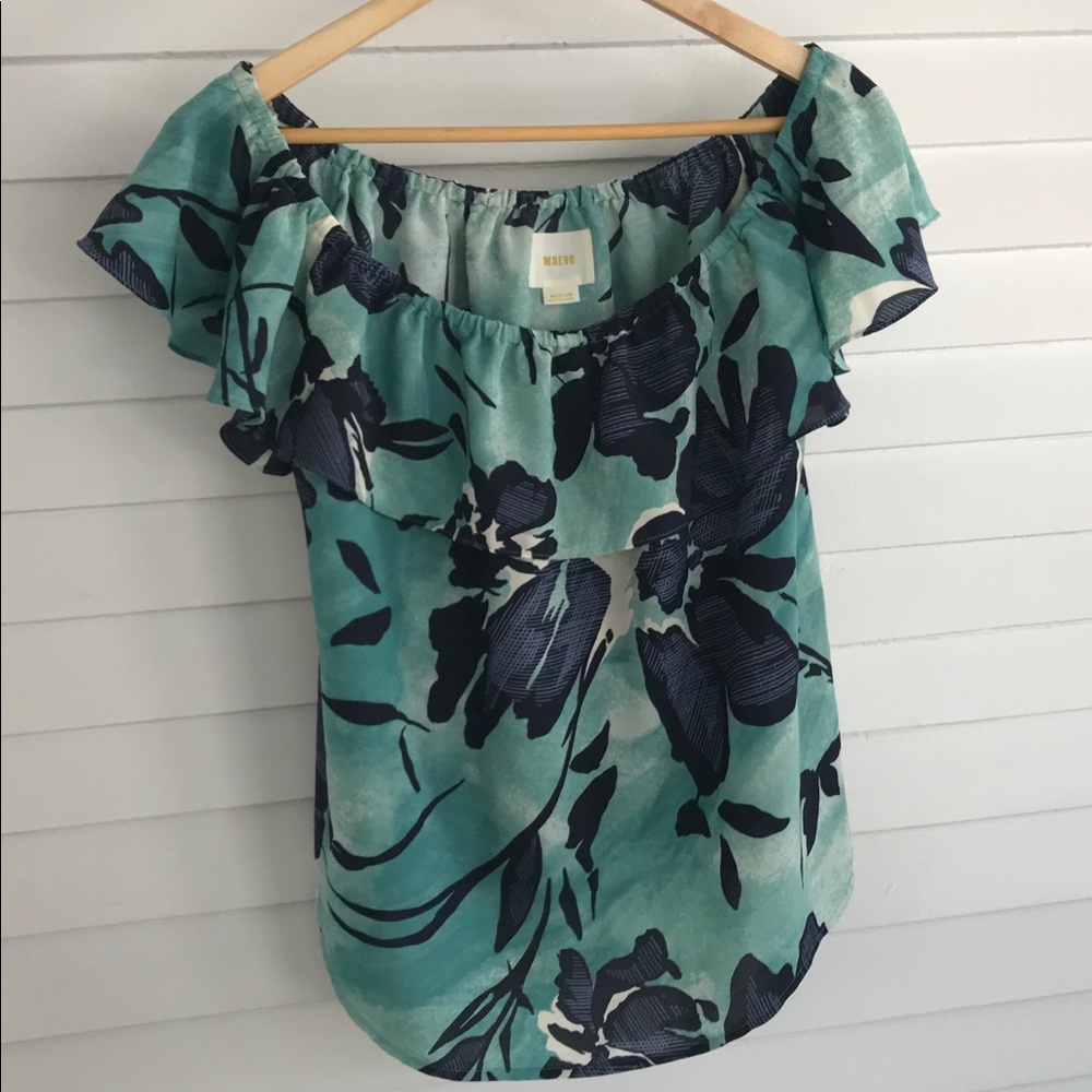 Maeve off the shoulder blouse, M